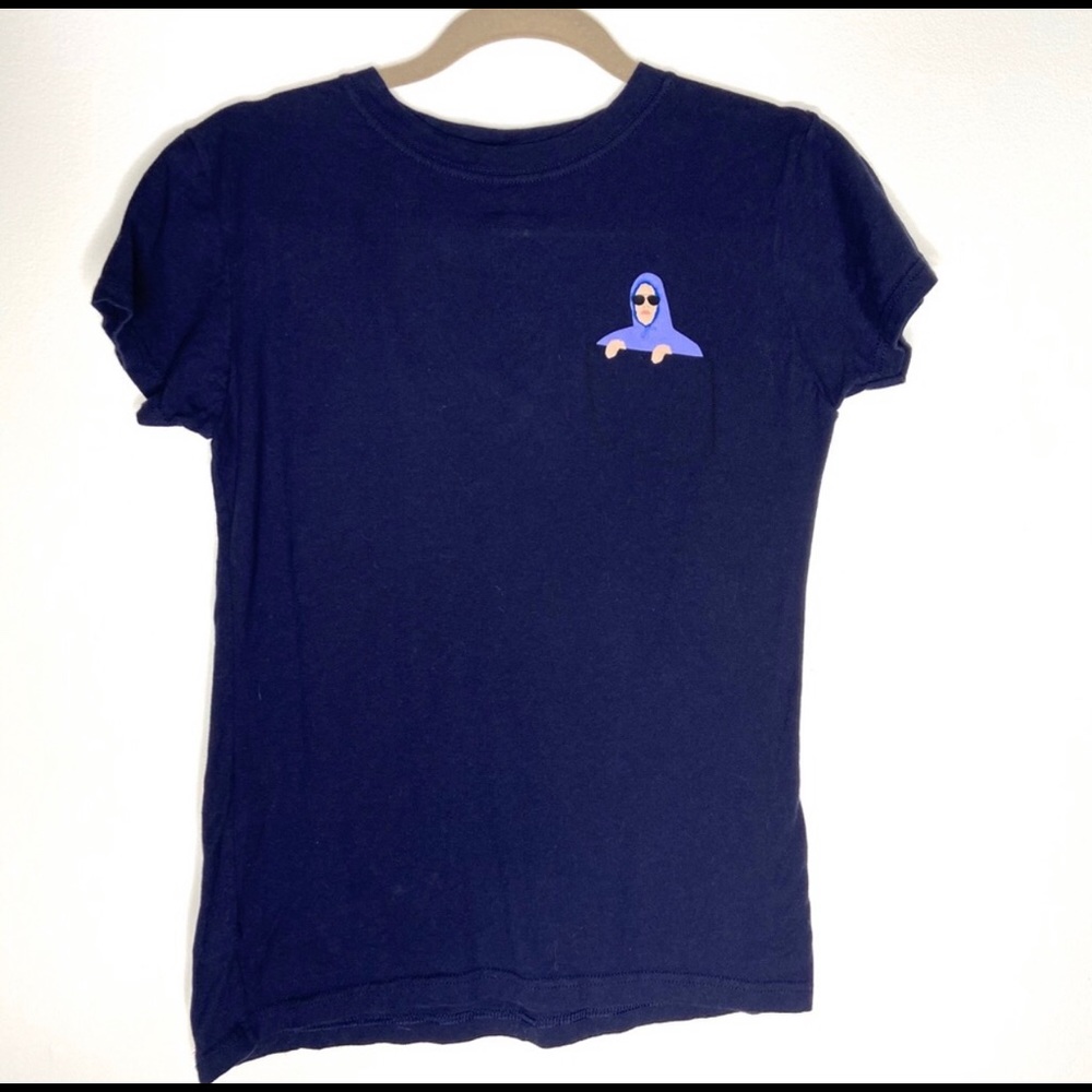 NWT Mean Girls Damien Fake Pocket Hot Topic Tee